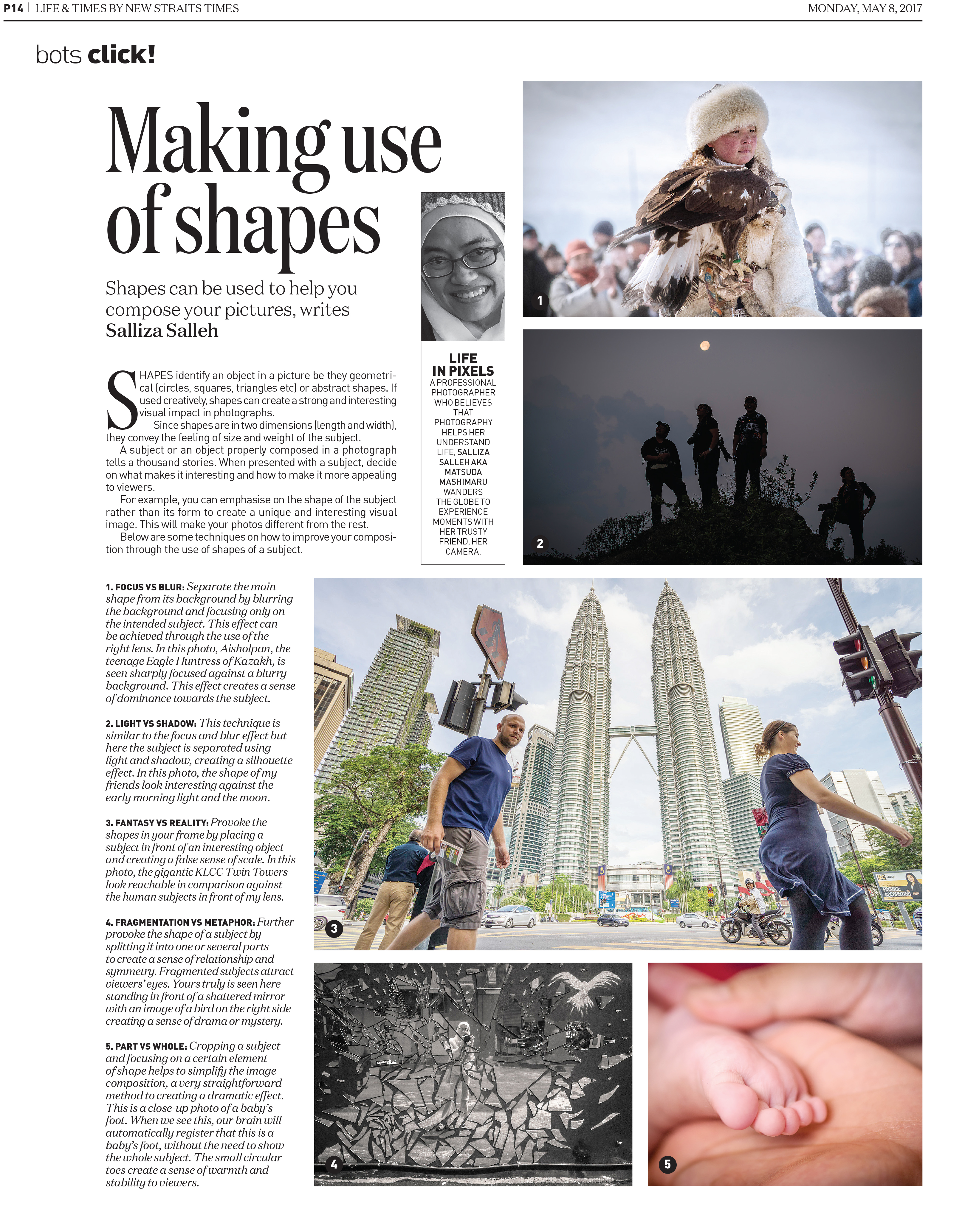 The classic 6-design elements: Shape